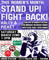 Tacoma Women's Rally Flyer