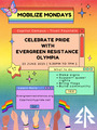 Olympia June 23, 2025 Mobilization Mondays Flyer: Celebrate Pride