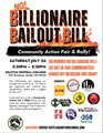 Seattle, July 26 2025 Flyer: No Billionaire Bailout Bill